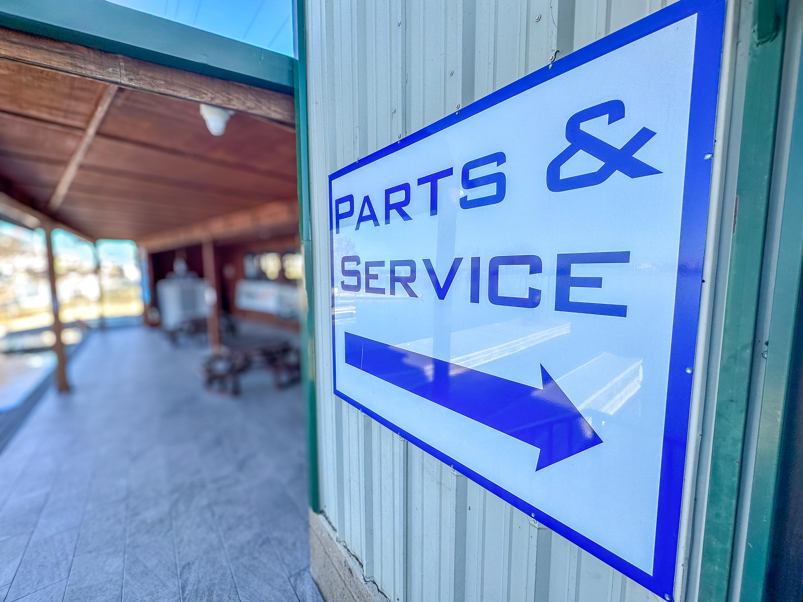 Boat repairs on Lake LBJ